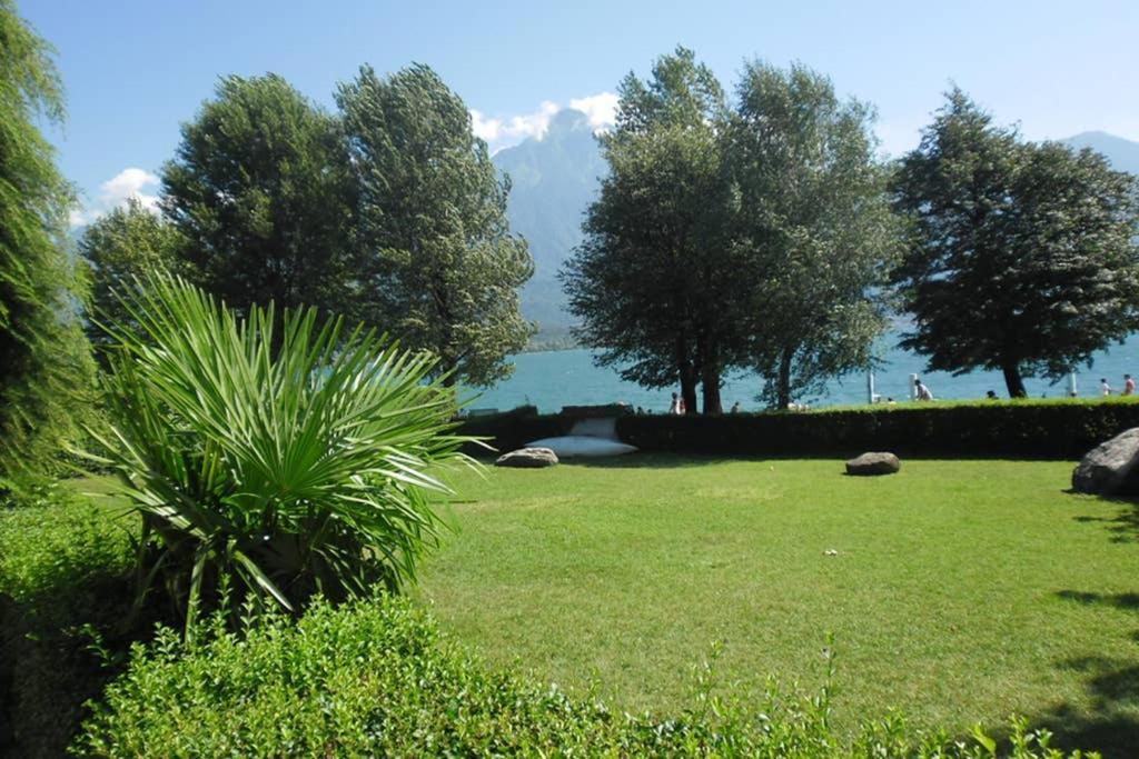 Favoloso Appartamento Fronte Lago, Gera Lario Eksteriør billede