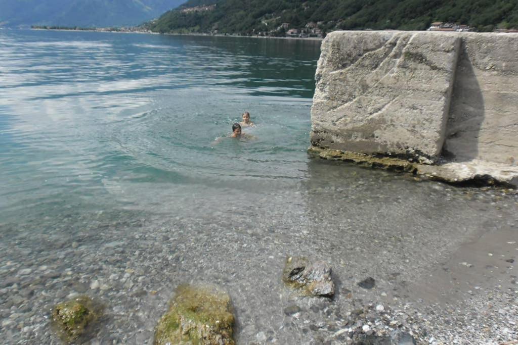 Favoloso Appartamento Fronte Lago, Gera Lario Eksteriør billede